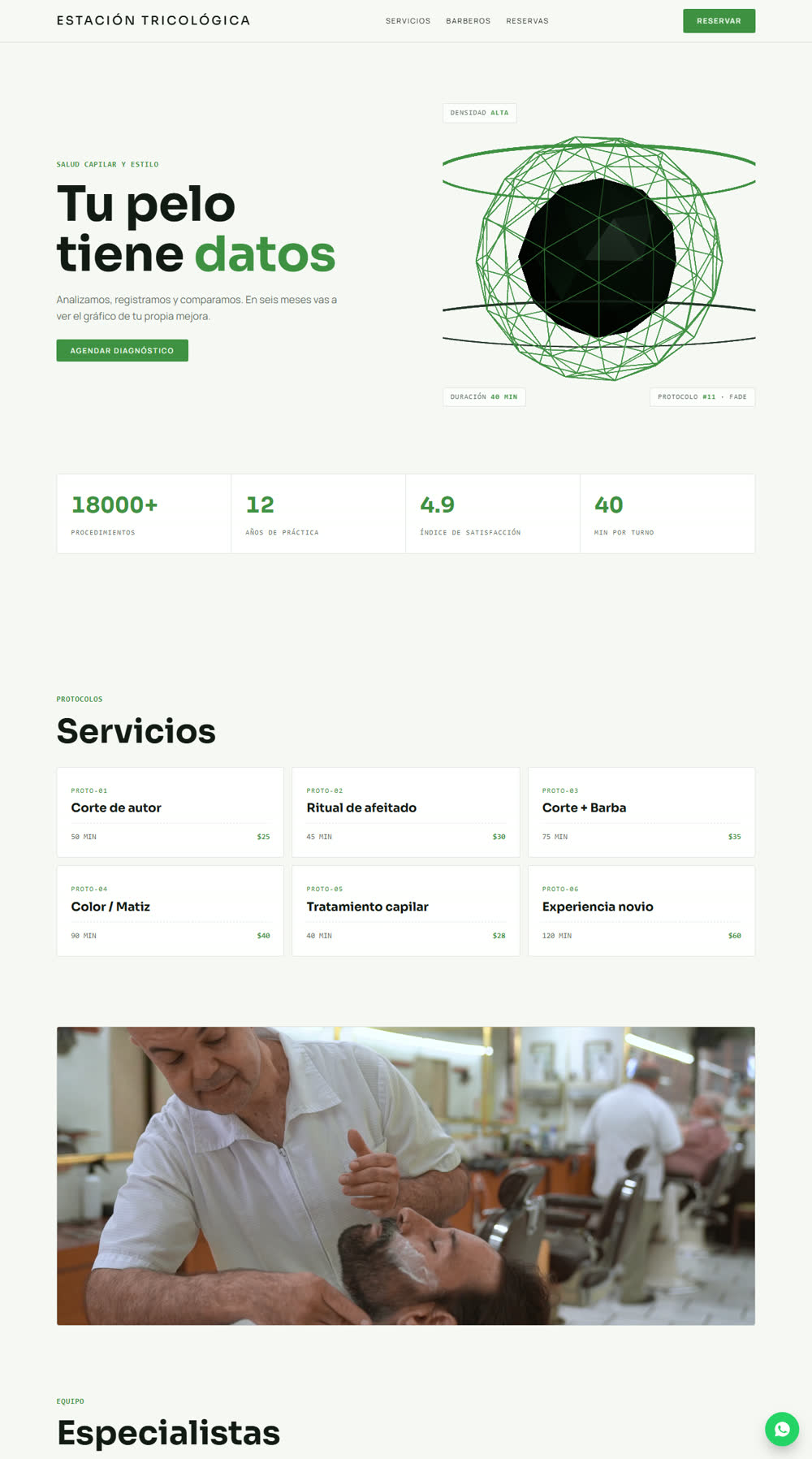 Estación Tricológica