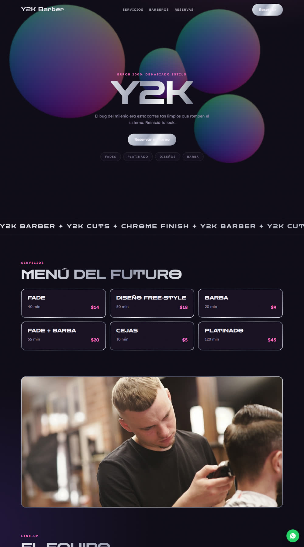 Y2K Barber