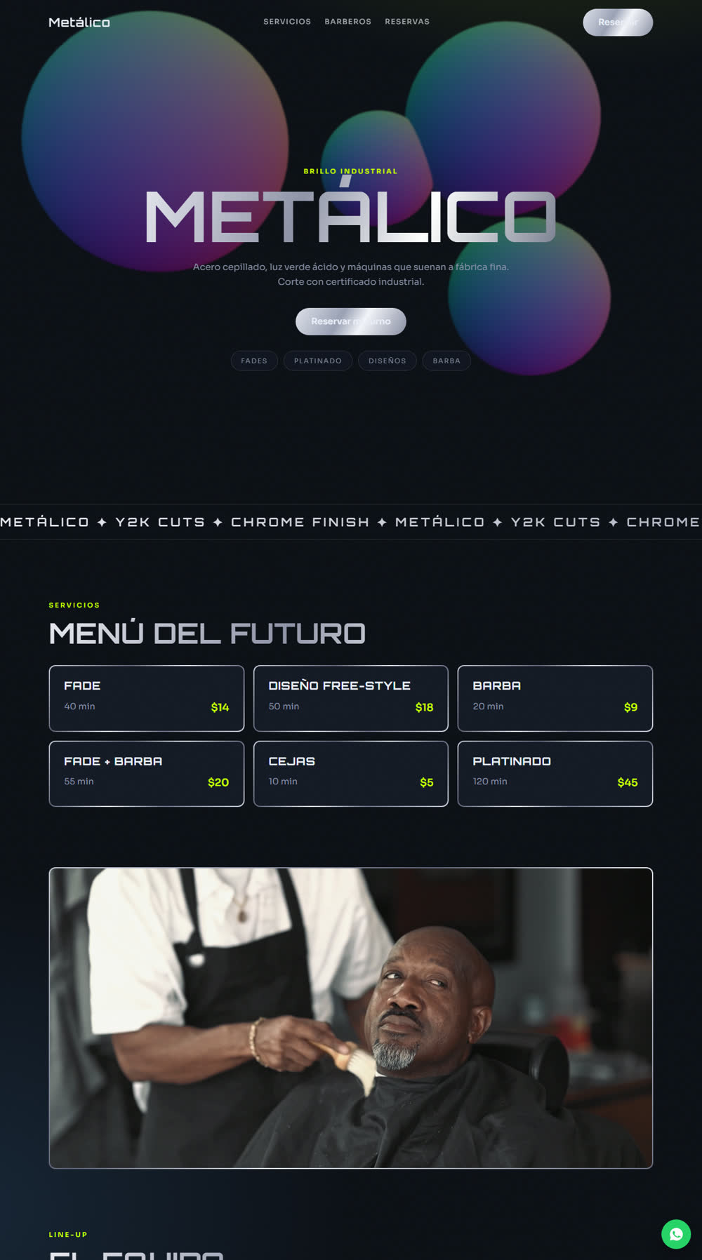 Metálico